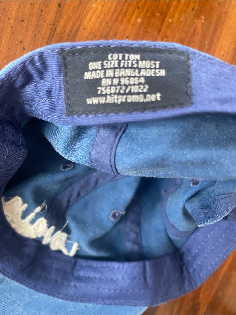 Levain Bakery Embroidered Baseball Cap - Blue 🧢 - Picture 5 of 6